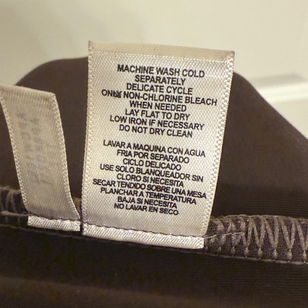 Andrew Marc Faux Suede Pants - Picture 6 of 6